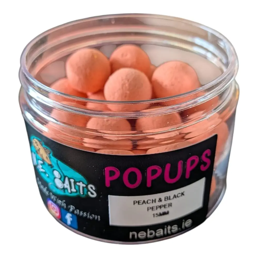 Peach & Black Pepper Pop-Ups